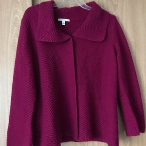 Magenta cardigan